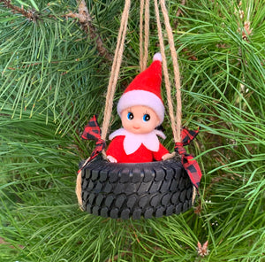 Elf Toddler Tire Swing